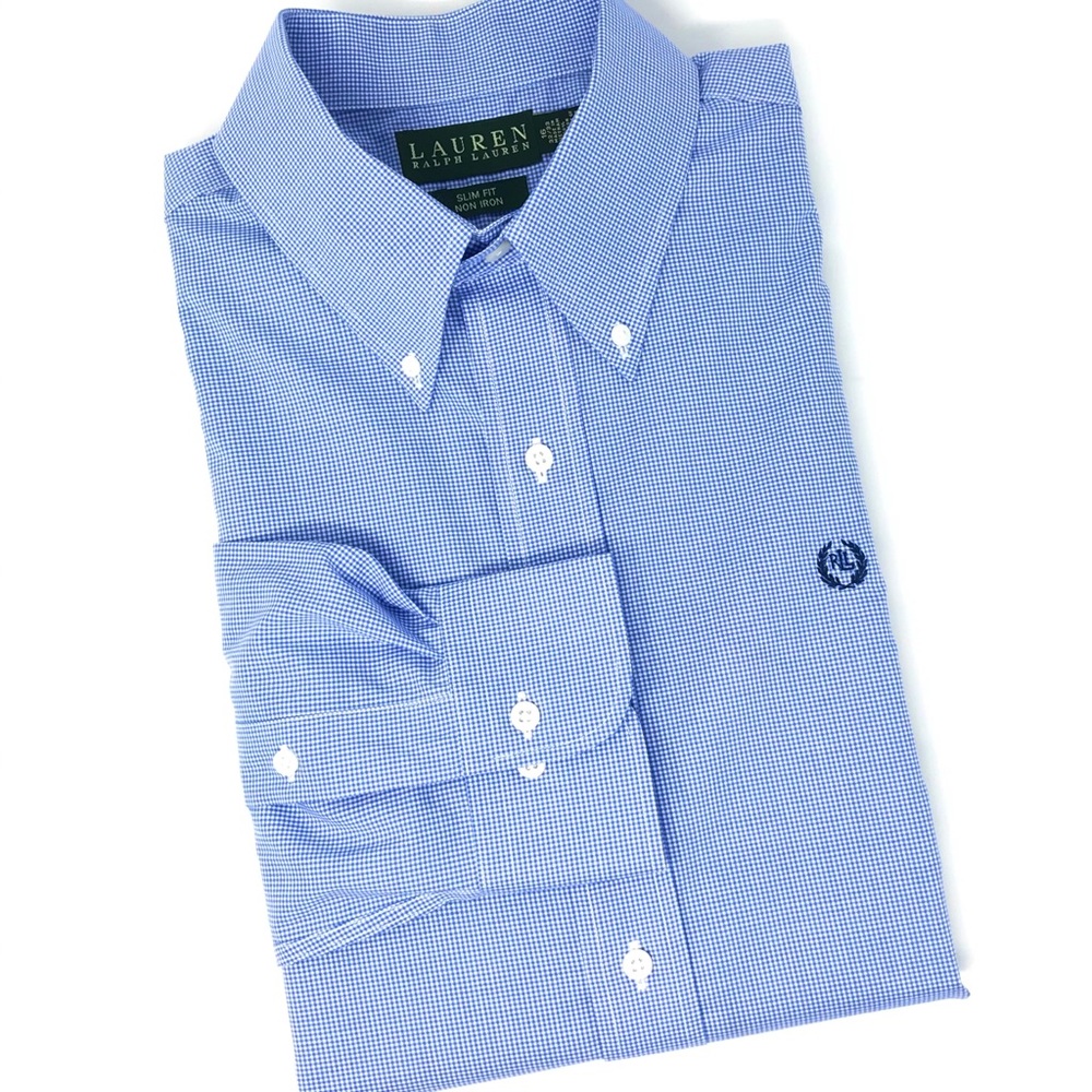 Lauren Ralph Lauren Slim Fit Casual Button-up *Lg
